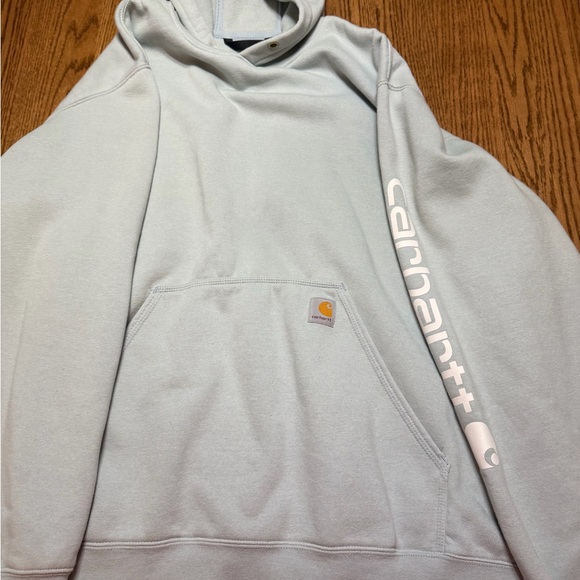 Carhartt Other - Carhartt Men's Light Gray Hoodie Sweater